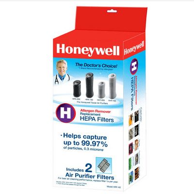 Genuine Honeywell HRF-H2 True HEPA Filters 2-Pack