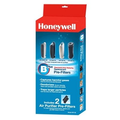 Genuine Honeywell HRF-B2 Odor-Reducing Pre-Filters 2-Pack