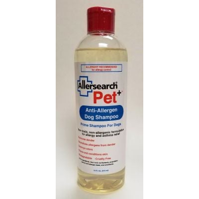 Allersearch Pet+ Anti-Allergen Shampoo 16-oz Bottle
