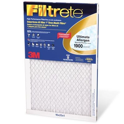 Filtrete MPR 1900 Premium Allergen, Bacteria & Virus Air Filters