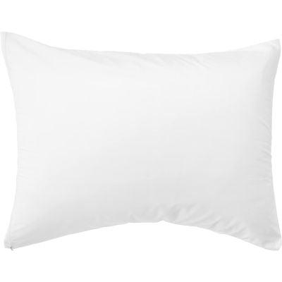 Allersoft 2 Pack Allergy and Bed Bug Proof Pillow Cover Standard White