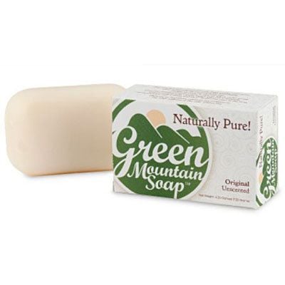 Green Mountain Naturally Pure Bar Soap | Additive Free Soap