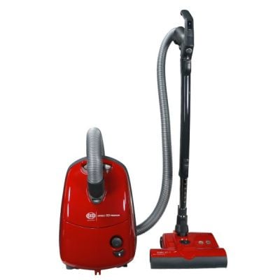 SEBO Airbelt E3 Premium Canister Vacuum (Red)