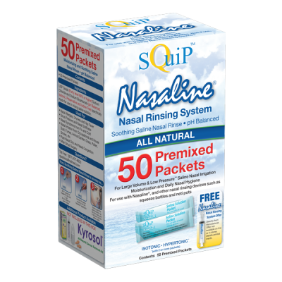 Nasaline Saline Packets 50-Count