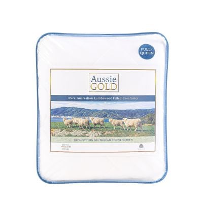Aussie Gold Luxury Australian Wool Comforter National Allergy